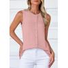 imagePRETTYGARDEN Sweater Vest Women 2025 Spring Summer Casual Lightweight Knit Sleeveless Button Down Tank Tops Trendy ClothesPink