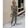 imagePRETTYGARDEN Jumpsuits for Women 2025 Summer Dressy Off Shoulder Romper Spring Vacation Travel Lounge Outfits ClothesCamouflage