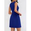 imagePRETTYGARDEN Womens Formal Short Dresses 2025 Summer Sleeveless Boat Neck A Line Elegant Mini Cocktail Party DressBlue