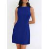 imagePRETTYGARDEN Womens Formal Short Dresses 2025 Summer Sleeveless Boat Neck A Line Elegant Mini Cocktail Party DressBlue