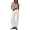 Button Khaki Beige White