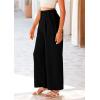 imagePRETTYGARDEN Wide Leg Pants for Women Trendy 2025 Fall High Waisted Business Casual Outfits Work Pant TrousersBlack