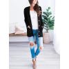 imagePRETTYGARDEN Womens Open Front Cardigan Sweaters Fall Fashion Button Down Cable Knit Chunky Winter Clothing Outerwear CoatsBlack