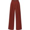 imagePRETTYGARDEN Wide Leg Pants for Women Trendy 2025 Fall High Waisted Business Casual Outfits Work Pant TrousersRust Red
