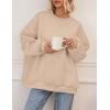 imagePRETTYGARDEN Crewneck Sweatshirt for Women Oversized Long Sleeve Pullover Tops Winter Fall Outfits 2025 Fashion ClothingKhaki