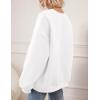 imagePRETTYGARDEN Crewneck Sweatshirt for Women Oversized Long Sleeve Pullover Tops Winter Fall Outfits 2025 Fashion ClothingWhite