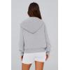 imagePRETTYGARDEN Hoodies for Women Sweatshirt Zip Up Hoodie Fall Fashion 2025 Trendy Long Sleeve Jackets Winter Clothing OutfitsGrey