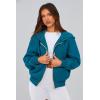 imagePRETTYGARDEN Hoodies for Women Sweatshirt Zip Up Hoodie Fall Fashion 2025 Trendy Long Sleeve Jackets Winter Clothing OutfitsLake Blue