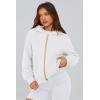 imagePRETTYGARDEN Hoodies for Women Sweatshirt Zip Up Hoodie Fall Fashion 2025 Trendy Long Sleeve Jackets Winter Clothing OutfitsWhite