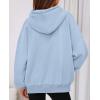 imagePRETTYGARDEN Womens 2025 Oversized Hoodies Sweatshirt Long Sleeve Loose Fit Going Out Tops Trendy Casual Fall Fashion OutfitsLight Blue