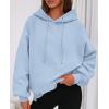 imagePRETTYGARDEN Womens 2025 Oversized Hoodies Sweatshirt Long Sleeve Loose Fit Going Out Tops Trendy Casual Fall Fashion OutfitsLight Blue