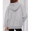 imagePRETTYGARDEN Womens 2025 Oversized Hoodies Sweatshirt Long Sleeve Loose Fit Going Out Tops Trendy Casual Fall Fashion OutfitsLight Grey