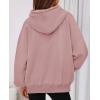 imagePRETTYGARDEN Womens 2025 Oversized Hoodies Sweatshirt Long Sleeve Loose Fit Going Out Tops Trendy Casual Fall Fashion OutfitsPink