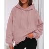 imagePRETTYGARDEN Womens 2025 Oversized Hoodies Sweatshirt Long Sleeve Loose Fit Going Out Tops Trendy Casual Fall Fashion OutfitsPink
