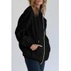 imagePRETTYGARDEN Womens 2025 Zip Up Y2K Hoodies Casual Long Sleeve Sweatshirts Fall Spring Track Jackets with PocketsBlack