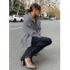imagePRETTYGARDEN Womens 2025 Zip Up Y2K Hoodies Casual Long Sleeve Sweatshirts Fall Spring Track Jackets with PocketsDark Grey