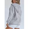 imagePRETTYGARDEN Womens 2025 Zip Up Y2K Hoodies Casual Long Sleeve Sweatshirts Fall Spring Track Jackets with PocketsGrey