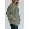 imagePRETTYGARDEN Womens 2025 Zip Up Y2K Hoodies Casual Long Sleeve Sweatshirts Fall Spring Track Jackets with PocketsGrey Green