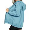 imagePRETTYGARDEN Womens 2025 Zip Up Y2K Hoodies Casual Long Sleeve Sweatshirts Fall Spring Track Jackets with PocketsLake Blue