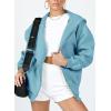 imagePRETTYGARDEN Womens 2025 Zip Up Y2K Hoodies Casual Long Sleeve Sweatshirts Fall Spring Track Jackets with PocketsLake Blue