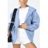 imagePRETTYGARDEN Womens 2025 Zip Up Y2K Hoodies Casual Long Sleeve Sweatshirts Fall Spring Track Jackets with PocketsLight Blue