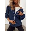 imagePRETTYGARDEN Womens 2025 Zip Up Y2K Hoodies Casual Long Sleeve Sweatshirts Fall Spring Track Jackets with PocketsNavy