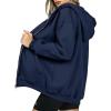imagePRETTYGARDEN Womens 2025 Zip Up Y2K Hoodies Casual Long Sleeve Sweatshirts Fall Spring Track Jackets with PocketsNavy