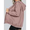 imagePRETTYGARDEN Womens 2025 Zip Up Y2K Hoodies Casual Long Sleeve Sweatshirts Fall Spring Track Jackets with PocketsNutmeg