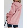 imagePRETTYGARDEN Womens 2025 Zip Up Y2K Hoodies Casual Long Sleeve Sweatshirts Fall Spring Track Jackets with PocketsPink