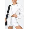 imagePRETTYGARDEN Womens 2025 Zip Up Y2K Hoodies Casual Long Sleeve Sweatshirts Fall Spring Track Jackets with PocketsWhite