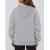 imagePRETTYGARDEN Womens Oversized Hoodies Fleece Hooded Sweatshirts Long Sleeve Pullover Tops 2025 Fall Outfits Winter ClothesGrey