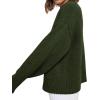 imagePRETTYGARDEN Womens Sweaters Fall 2025 Trendy Casual Crewneck Long Sleeve Cozy Knit Pullover Sweater Tops Winter ClothingArmy Green