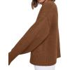 imagePRETTYGARDEN Womens Sweaters Fall 2025 Trendy Casual Crewneck Long Sleeve Cozy Knit Pullover Sweater Tops Winter ClothingCaramel