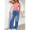 imagePRETTYGARDEN Womens 2025 Summer Off The Shoulder Crop Cute Tops Sleeveless One Shoulder Ruched Y2K Going Out Tank TopPink