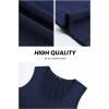 imagePRETTYGARDEN One Piece Jumpsuits 2025 Spring Sleeveless Tank Wide Leg Summer Casual Travel Airport Outfits Pants RompersNavy