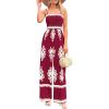 Wine Red Apricot Floral