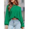imagePRETTYGARDEN Womens Off The Shoulder Sweater Fall Fashion 2025 Pullover Long Sleeve Boat Neck Oversized Ribbed Knit TopsGreen