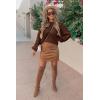 imagePRETTYGARDEN Fall Sweaters for Women 2025 Fashion Long Sleeve Casual Ribbed Knit Winter Clothes Pullover Jumper TopsCoffee
