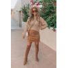 imagePRETTYGARDEN Fall Sweaters for Women 2025 Fashion Long Sleeve Casual Ribbed Knit Winter Clothes Pullover Jumper TopsKhaki