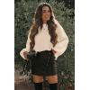 imagePRETTYGARDEN Fall Sweaters for Women 2025 Fashion Long Sleeve Casual Ribbed Knit Winter Clothes Pullover Jumper TopsLight Apricot