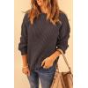 imagePRETTYGARDEN Fall Sweaters for Women 2025 Fashion Long Sleeve Casual Ribbed Knit Winter Clothes Pullover Jumper TopsLight Brown