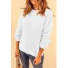imagePRETTYGARDEN Fall Sweaters for Women 2025 Fashion Long Sleeve Casual Ribbed Knit Winter Clothes Pullover Jumper TopsWhite