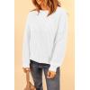 imagePRETTYGARDEN Fall Sweaters for Women 2025 Fashion Long Sleeve Casual Ribbed Knit Winter Clothes Pullover Jumper TopsWhite