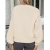 imagePRETTYGARDEN Womens 2025 Winter Cardigan Sweaters Trendy Chunky Knit Long Sleeve Button Up Casual Warm Fall Jackets CoatsBeige