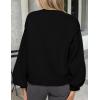 imagePRETTYGARDEN Womens 2025 Winter Cardigan Sweaters Trendy Chunky Knit Long Sleeve Button Up Casual Warm Fall Jackets CoatsBlack