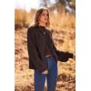 imagePRETTYGARDEN Womens Fall Oversized Pullover Sweaters Casual Crewneck Long Sleeve Chunky Cable Knit Tops Winter ClothingCoffee