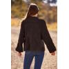 imagePRETTYGARDEN Womens Fall Oversized Pullover Sweaters Casual Crewneck Long Sleeve Chunky Cable Knit Tops Winter ClothingCoffee