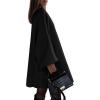 imagePRETTYGARDEN Womens Long Cardigan Sweaters 2025 Fall Trendy Oversized Knit Open Front Jacket Coats Winter Clothes OuterwearBlack