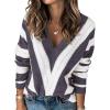 Striped Dark Grey
