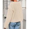 imagePRETTYGARDEN Womens 2025 Winter Faux Fur Coats Fuzzy Fleece Cropped Jackets Buttons Warm Casual Trendy Fall Fashion ClothesBeige